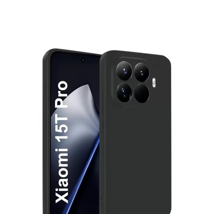 Newface Xiaomi Mi 15T Pro First Silikon - Siyah