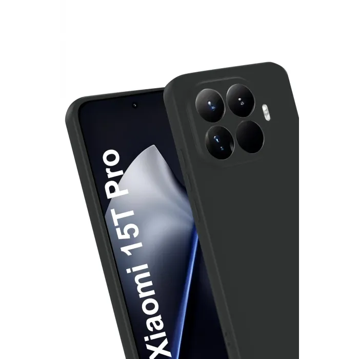 Newface Xiaomi Mi 15T Pro First Silikon - Siyah