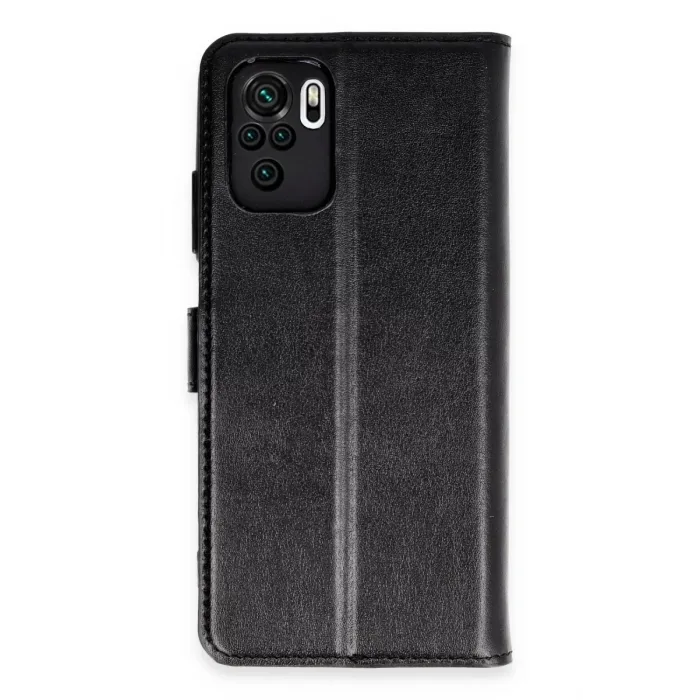 Newface Xiaomi Mi Note 10 Trend S Plus Kapaklı Kılıf - Siyah