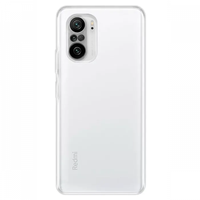 Newface Xiaomi Poco F3 Kılıf Lüx Şeffaf Silikon