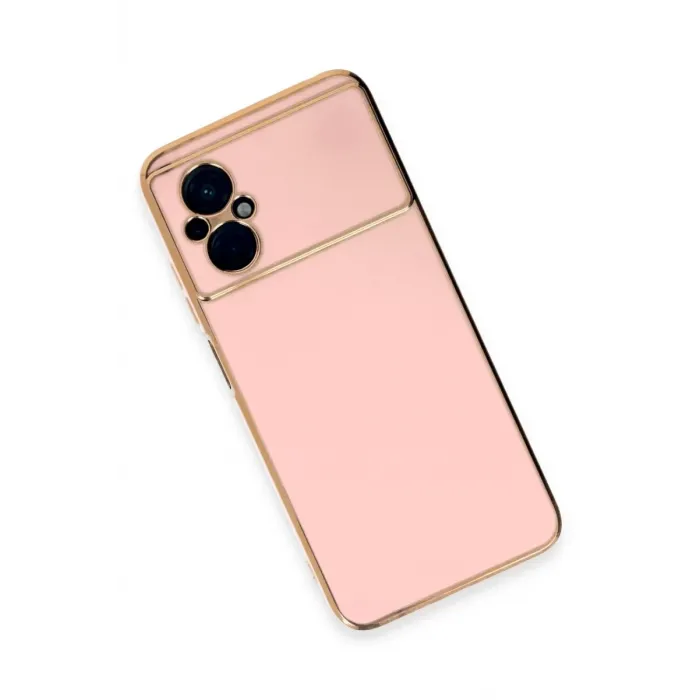 Newface Xiaomi Poco M5 Kılıf Volet Silikon - Pembe