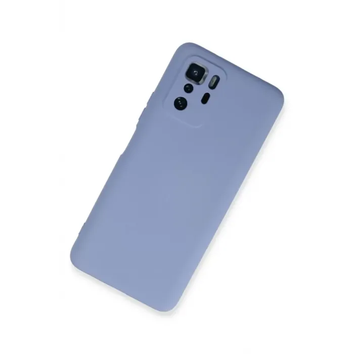 Newface Xiaomi Poco X3 GT Kılıf Nano içi Kadife Silikon - Lila
