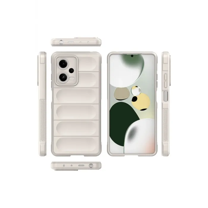 Newface Xiaomi Poco X5 5G Kılıf Optimum Silikon - Krem