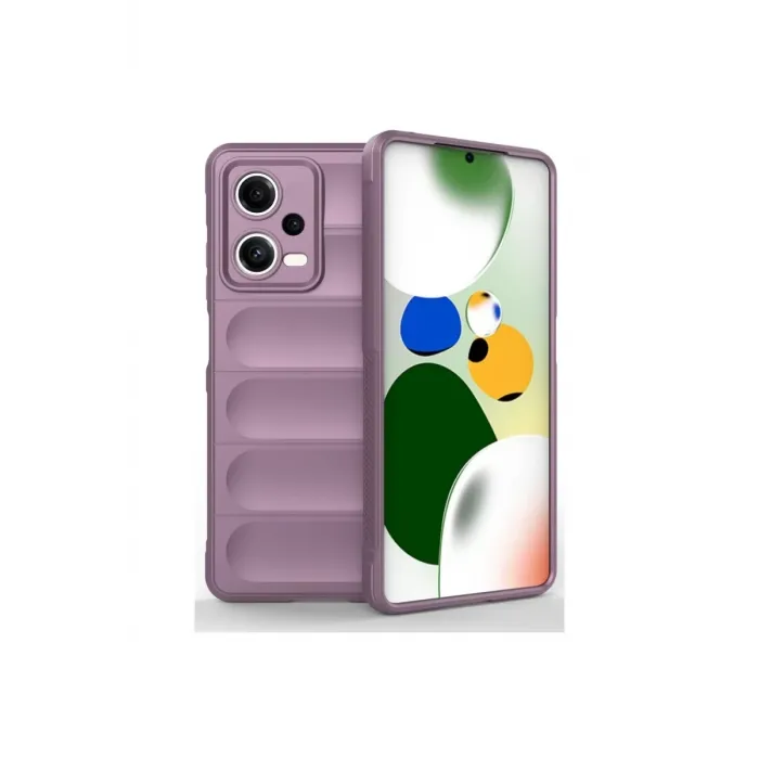 Newface Xiaomi Poco X5 5G Kılıf Optimum Silikon - Mor