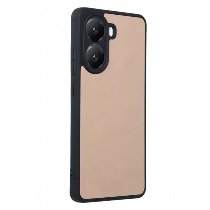 Newface Xiaomi Poco X7 Pro Kılıf Aras Deri Kapak - Pudra