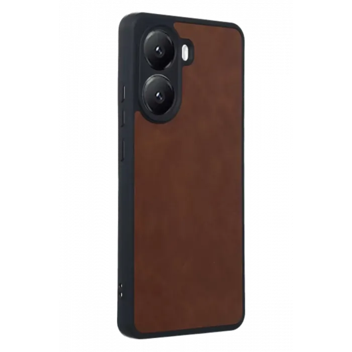 Newface Xiaomi Poco X7 Pro Kılıf Aras Deri Kapak - Taba