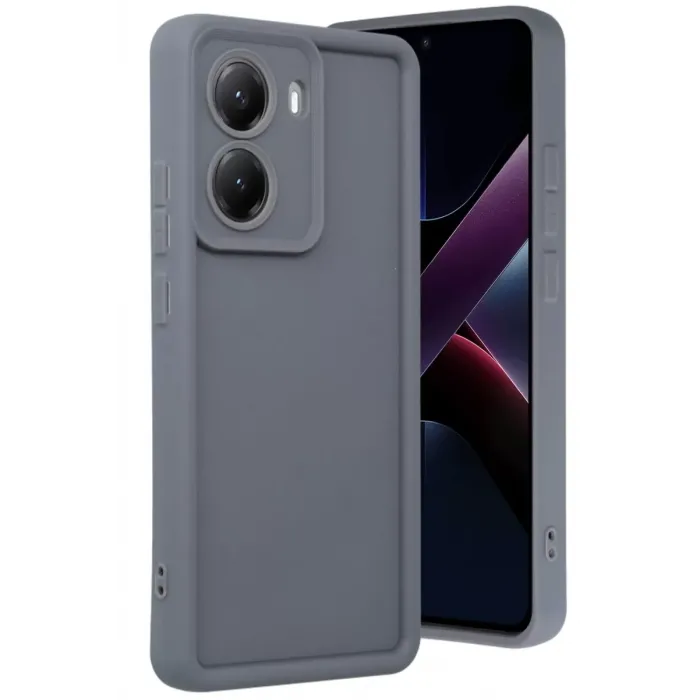 Newface Xiaomi Poco X7 Pro Viera Silikon - Gri