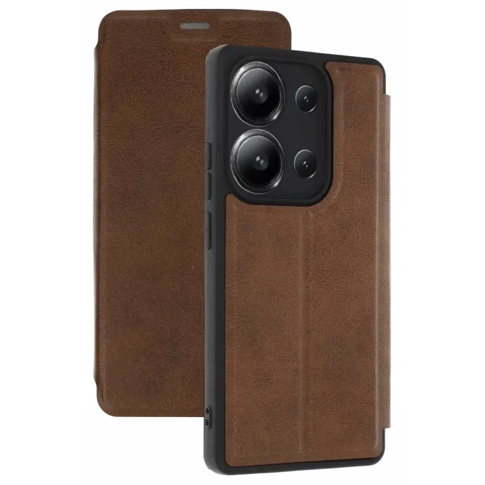 Newface Xiaomi Redmi 15C 4G Flip Cover - Taba