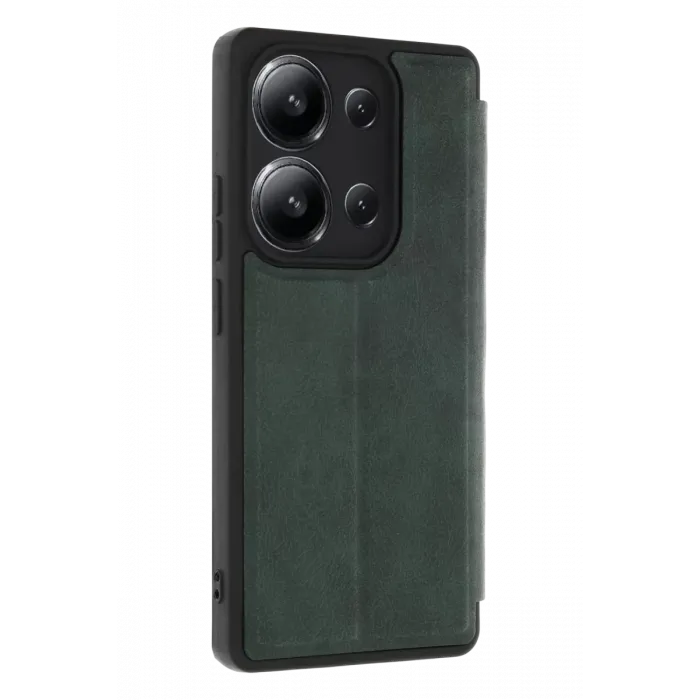 Newface Xiaomi Redmi 15C 4G Flip Cover - Yeşil