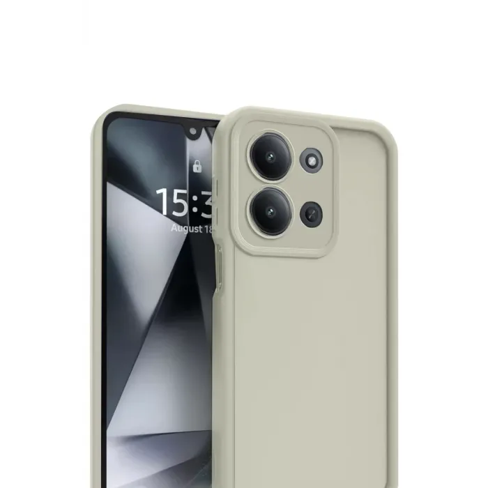 Newface Xiaomi Redmi 15C 4G Viera Silikon - Krem