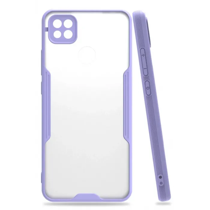 Newface Xiaomi Redmi 9C Kılıf Platin Silikon - Lila
