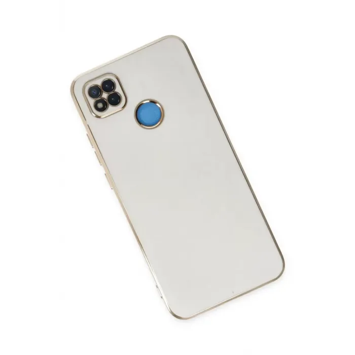 Newface Xiaomi Redmi 9C Kılıf Volet Silikon - Beyaz