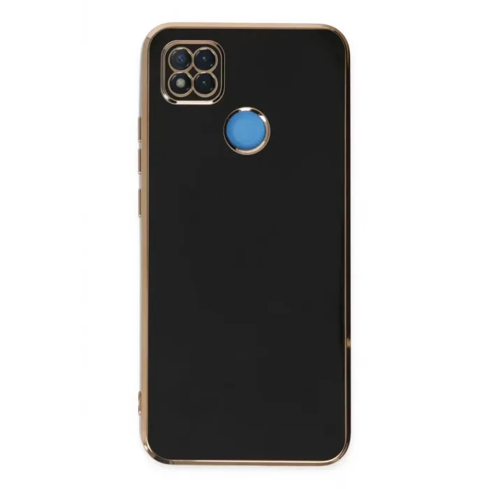 Newface Xiaomi Redmi 9C Kılıf Volet Silikon - Siyah