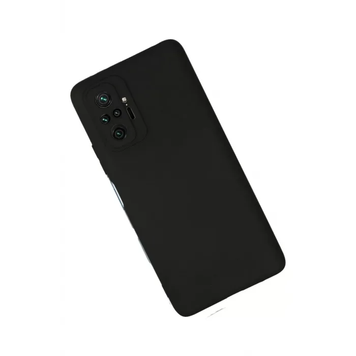 Newface Xiaomi Redmi Note 10 Pro Kılıf First Silikon - Siyah