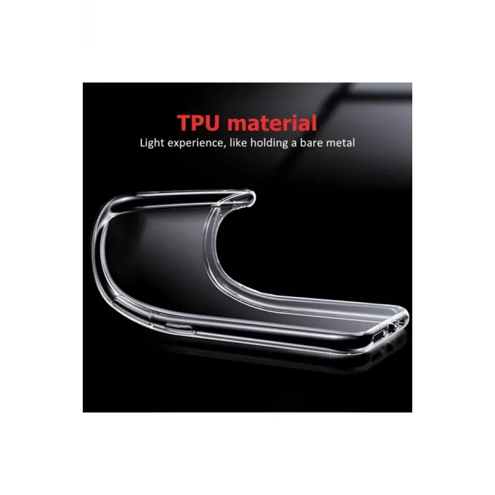Newface Xiaomi Redmi Note 10 Pro Kılıf Lüx Şeffaf Silikon