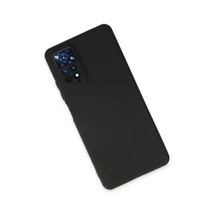 Newface Xiaomi Redmi Note 11 Kılıf First Silikon - Siyah
