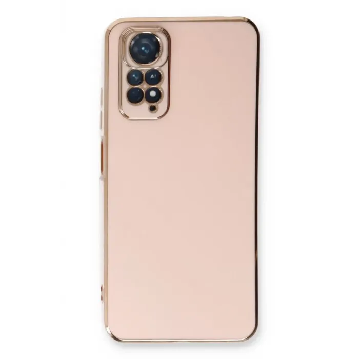 Newface Xiaomi Redmi Note 11 Kılıf Volet Silikon - Pembe