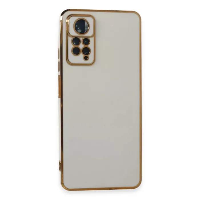 Newface Xiaomi Redmi Note 11 Pro Kılıf Volet Silikon - Beyaz