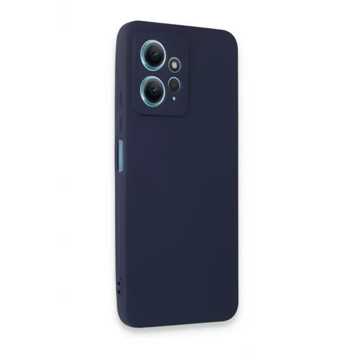 Newface Xiaomi Redmi Note 12 4G Kılıf First Silikon - Lacivert