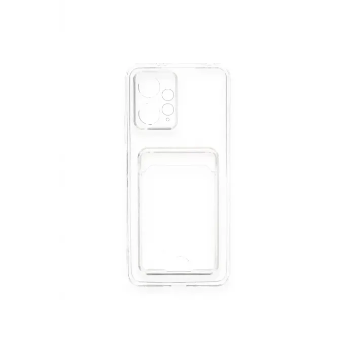 Newface Xiaomi Redmi Note 12 4G Kılıf Kart Şeffaf Silikon - Şeffaf