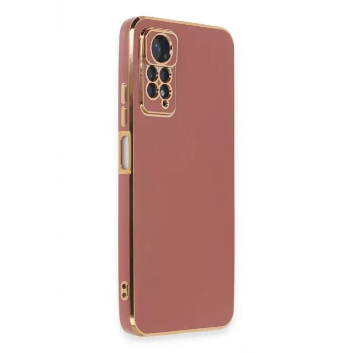 Newface Xiaomi Redmi Note 12 Pro 4G Kılıf Volet Silikon - Kırmızı