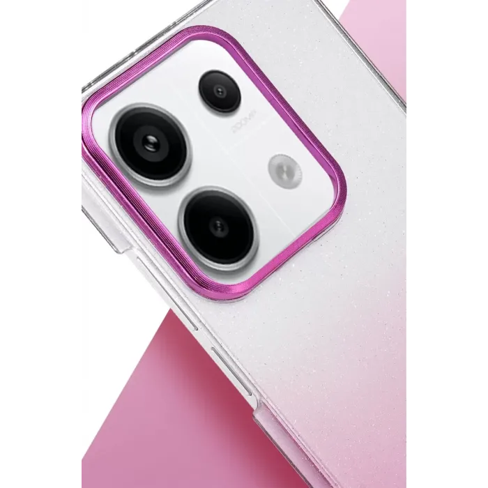 Newface Xiaomi Redmi Note 13 Pro 4G Glossy Kapak - Pembe