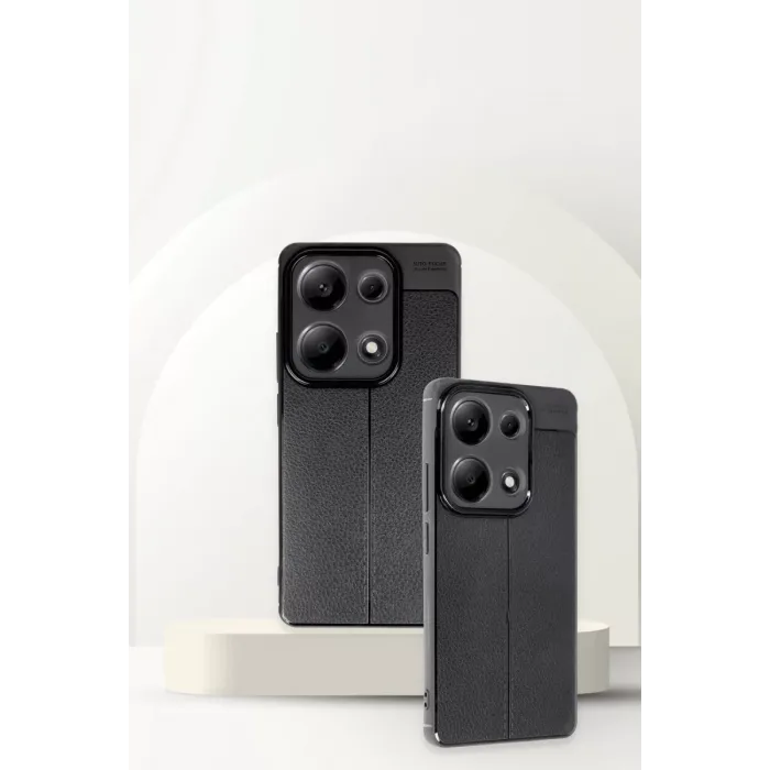 Newface Xiaomi Redmi Note 13 Pro 4G Kılıf Auto Focus Kapak - Kırmızı