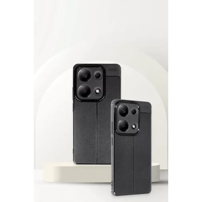 Newface Xiaomi Redmi Note 13 Pro 4G Kılıf Auto Focus Kapak - Mavi