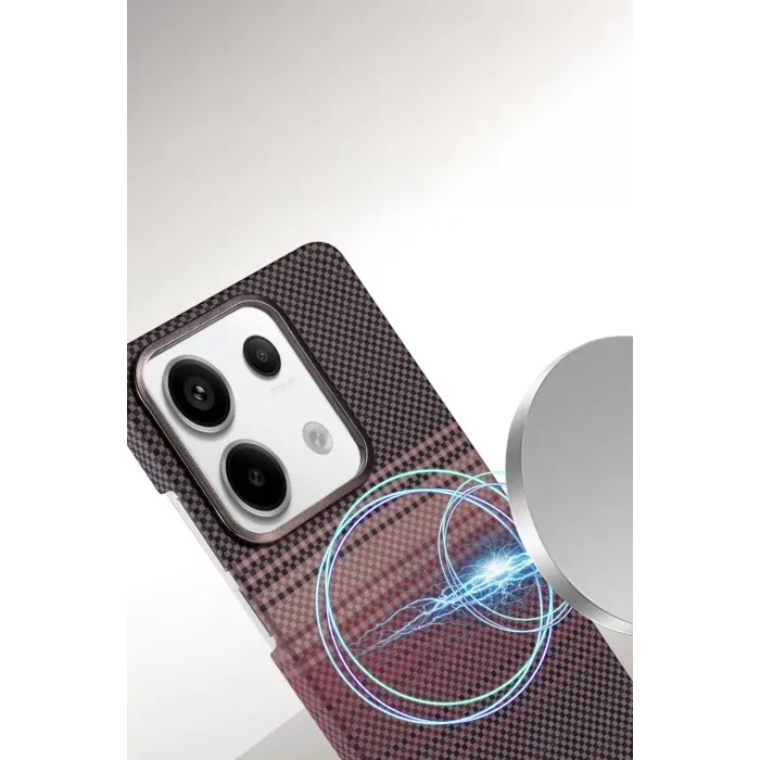 Newface Xiaomi Redmi Note 13 Pro 4G Vega Magsafe Kapak - Siyah