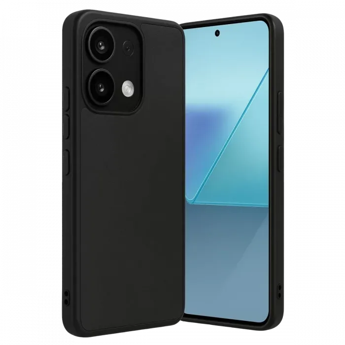 Newface Xiaomi Redmi Note 13 Pro 5G Kılıf Aras Deri Kapak - Siyah