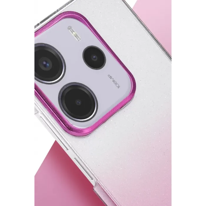 Newface Xiaomi Redmi Note 14 4G Glossy Kapak - Pembe