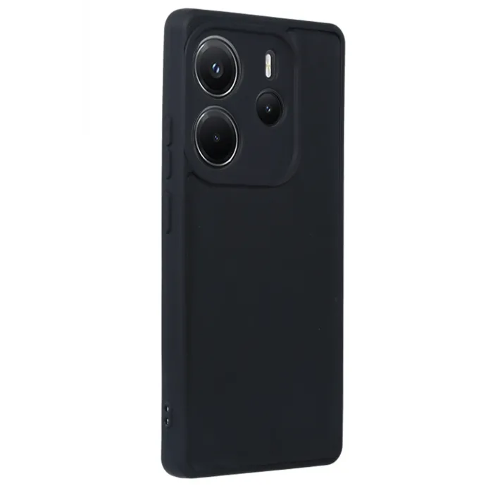 Newface Xiaomi Redmi Note 14 4G Kılıf Aras Deri Kapak - Siyah