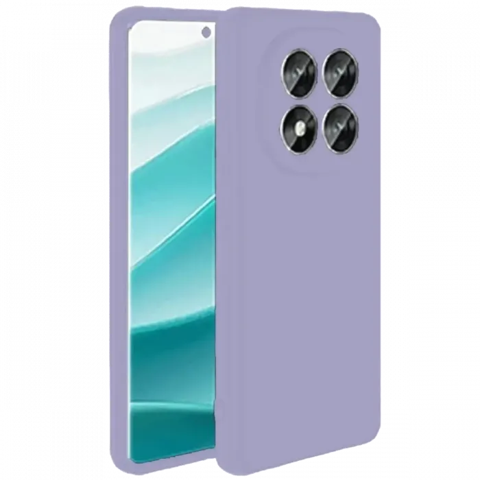 Newface Xiaomi Redmi Note 14 Pro 4G Kılıf First Silikon - Lila