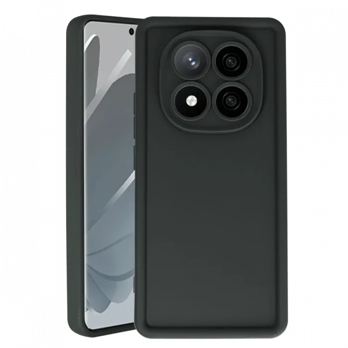 Newface Xiaomi Redmi Note 14 Pro 5G Kılıf Viera Silikon - Siyah