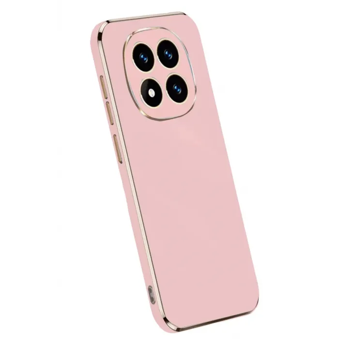 Newface Xiaomi Redmi Note 14 Pro 5G Kılıf Volet Silikon - Pembe