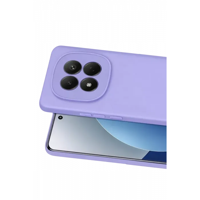 Newface Xiaomi Redmi Note 15 Pro 4G First Silikon - Lila