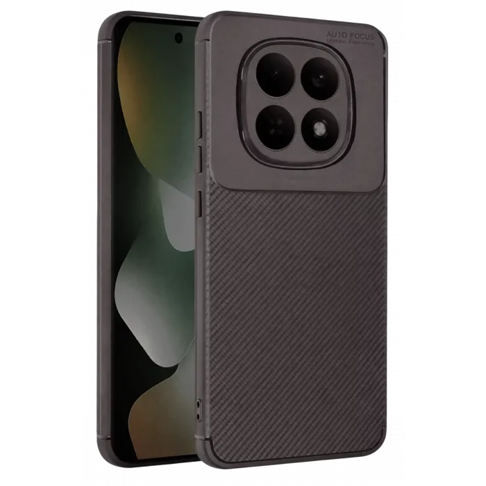 Newface Xiaomi Redmi Note 15 Pro 5G Auto Focus Karbon Kapak - Gri