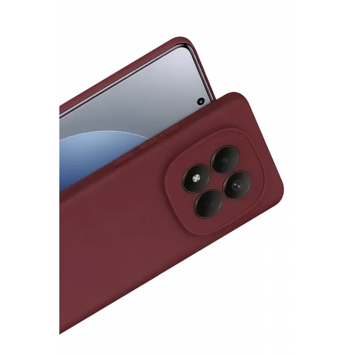 Newface Xiaomi Redmi Note 15 Pro 5G First Silikon - Bordo