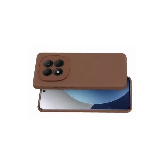 Newface Xiaomi Redmi Note 15 Pro 5G First Silikon - Kahverengi