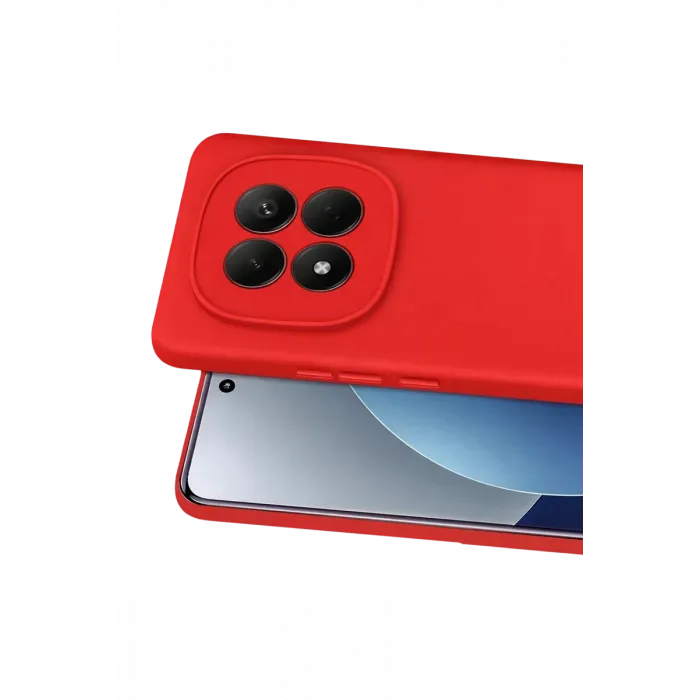 Newface Xiaomi Redmi Note 15 Pro 5G First Silikon - Kırmızı