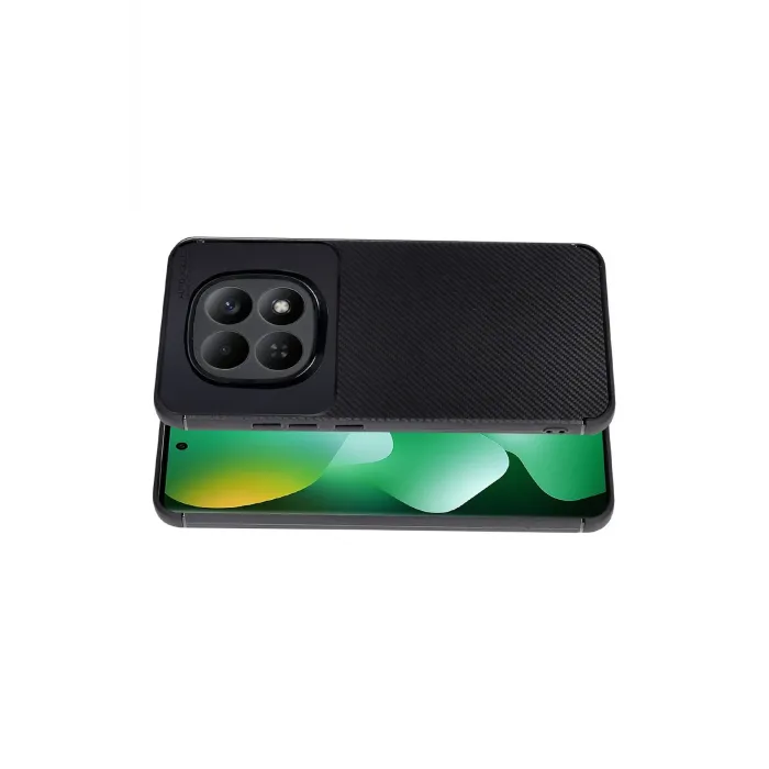 Newface Xiaomi Redmi Note 15 Pro Plus 5G Auto Focus Karbon Kapak - Siyah