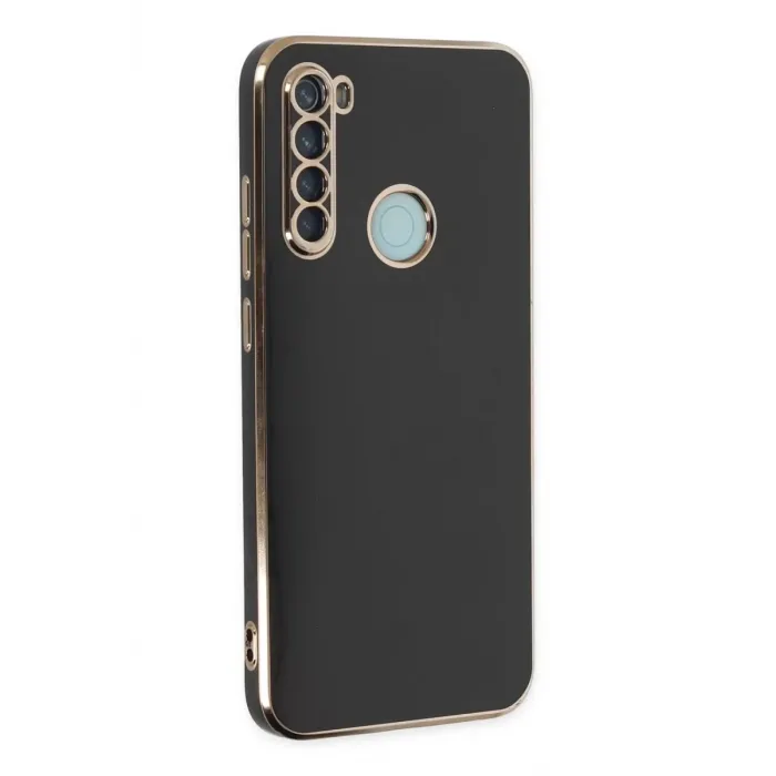 Newface Xiaomi Redmi Note 8 Kılıf Volet Silikon - Siyah