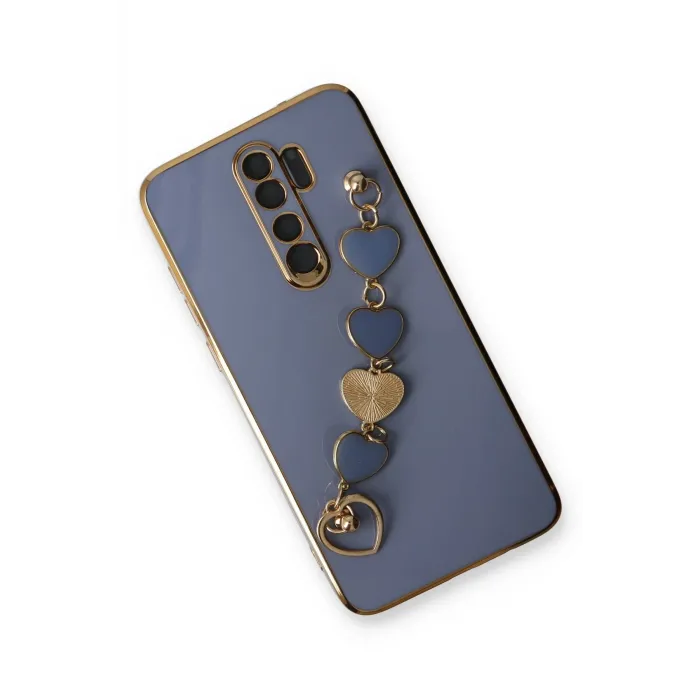 Newface Xiaomi Redmi Note 8 Pro Kılıf Esila Silikon - Gri