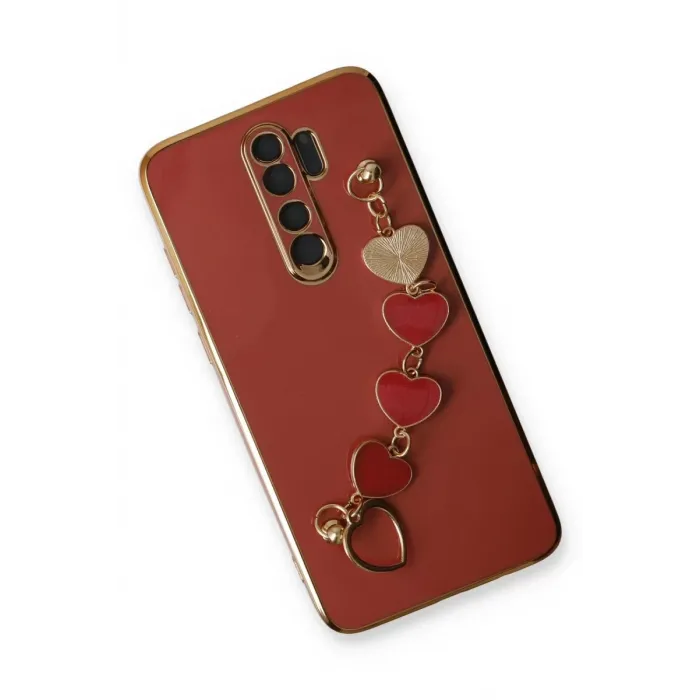 Newface Xiaomi Redmi Note 8 Pro Kılıf Esila Silikon - Kırmızı