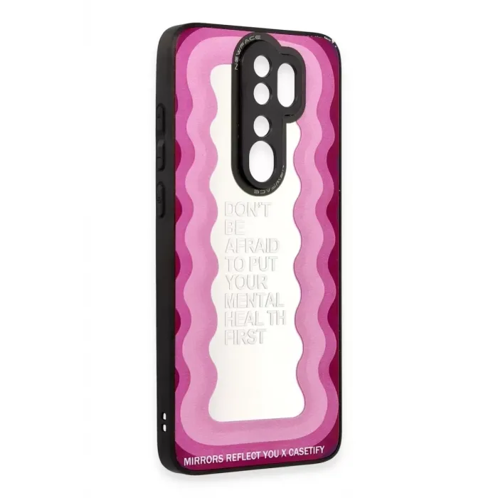 Newface Xiaomi Redmi Note 8 Pro Kılıf Mirror Desenli Kapak - Mirror - 11