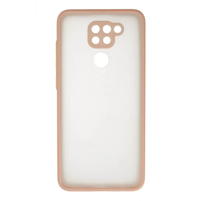 Newface Xiaomi Redmi Note 9 Kılıf Montreal Silikon Kapak - Pembe