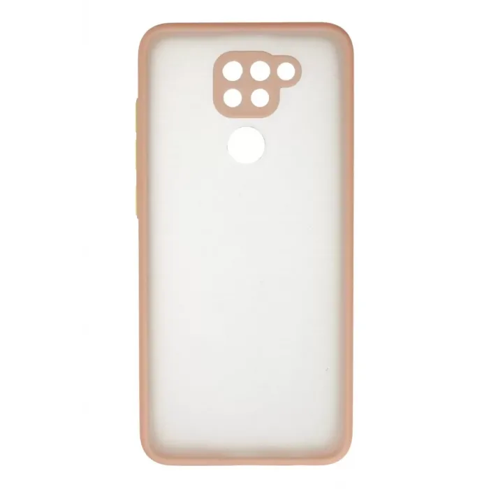 Newface Xiaomi Redmi Note 9 Kılıf Montreal Silikon Kapak - Pembe