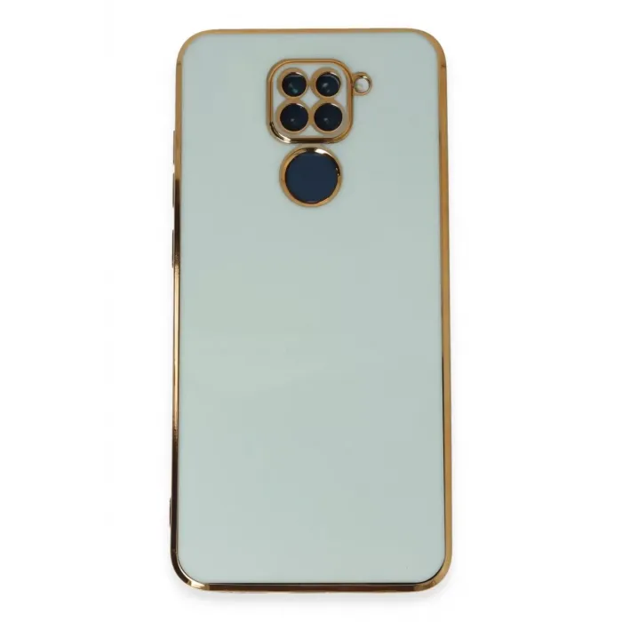 Newface Xiaomi Redmi Note 9 Kılıf Volet Silikon - Açık Yeşil