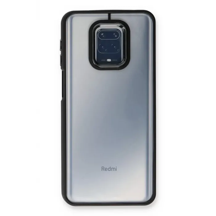 Newface Xiaomi Redmi Note 9 Pro Kılıf Dora Kapak - Siyah