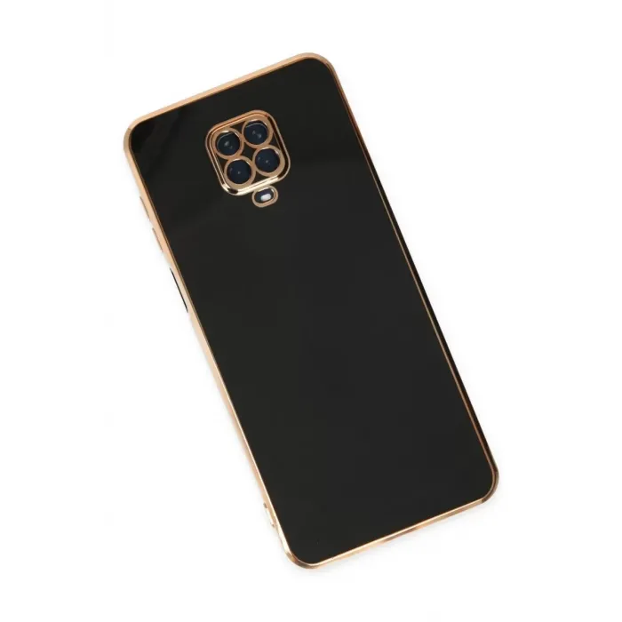 Newface Xiaomi Redmi Note 9 Pro Kılıf Volet Silikon - Siyah
